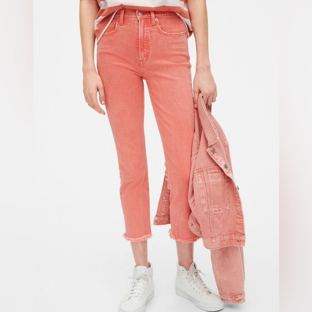GAP Women's Peach Ankle Jeans size 8